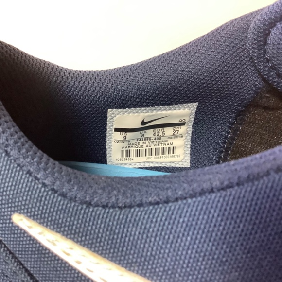 Nike men’s SB Check Solarsoft navy blue size 9 - Picture 3 of 9